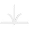 Ekena Millwork Redmond Architectural Grade PVC Gable Bracket, 96"W x 64"H x 4"D x 6"F, 16/12 Pitch GBP096X64X0406RED00 - alternate 5